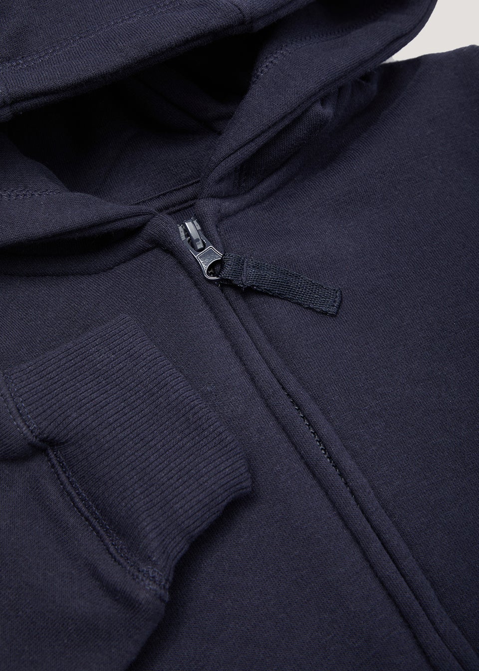 Kids Navy Zip Up School Hoodie (3-13yrs)