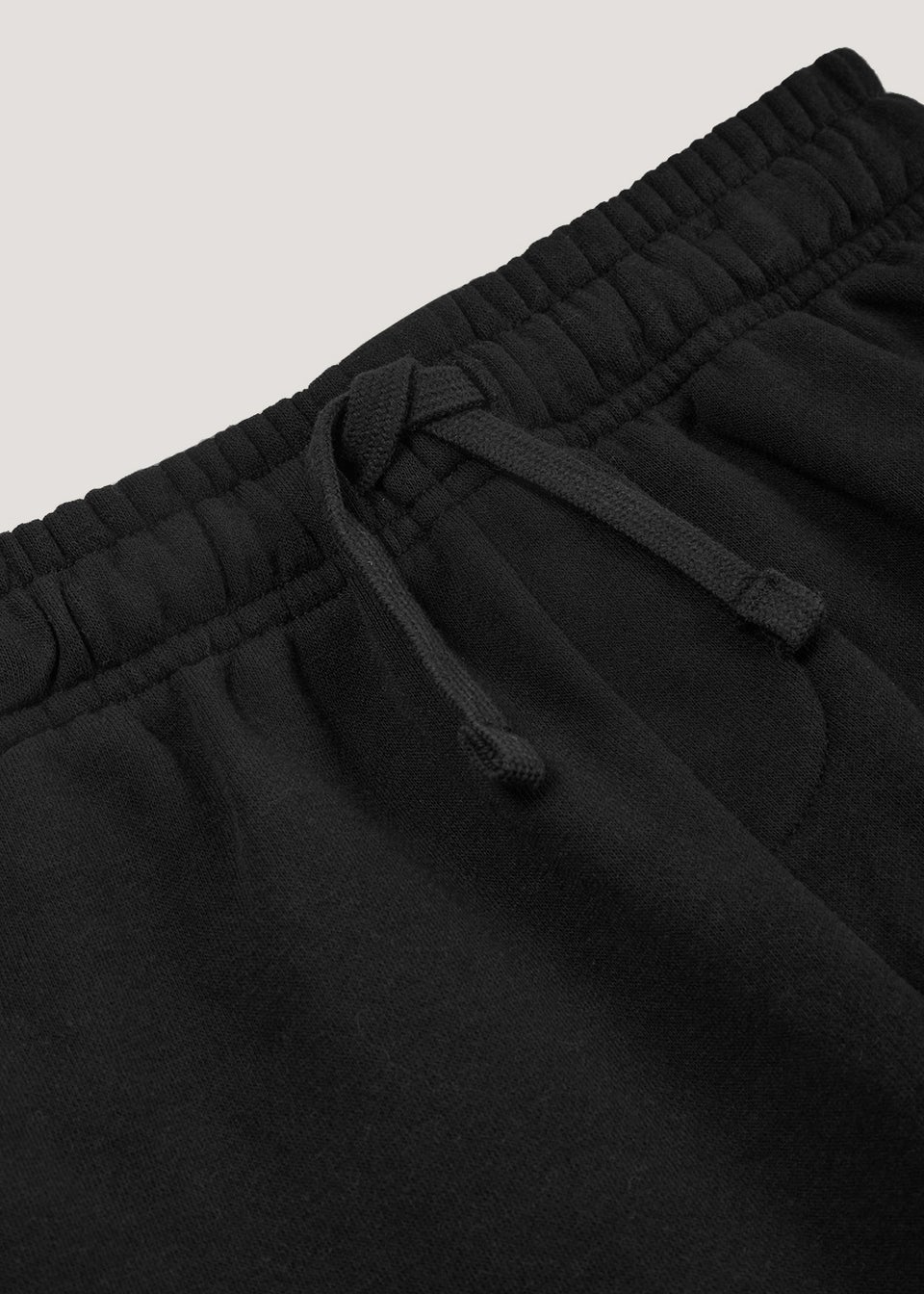 Kids Black Jogger School Sports Shorts (3-13yrs)