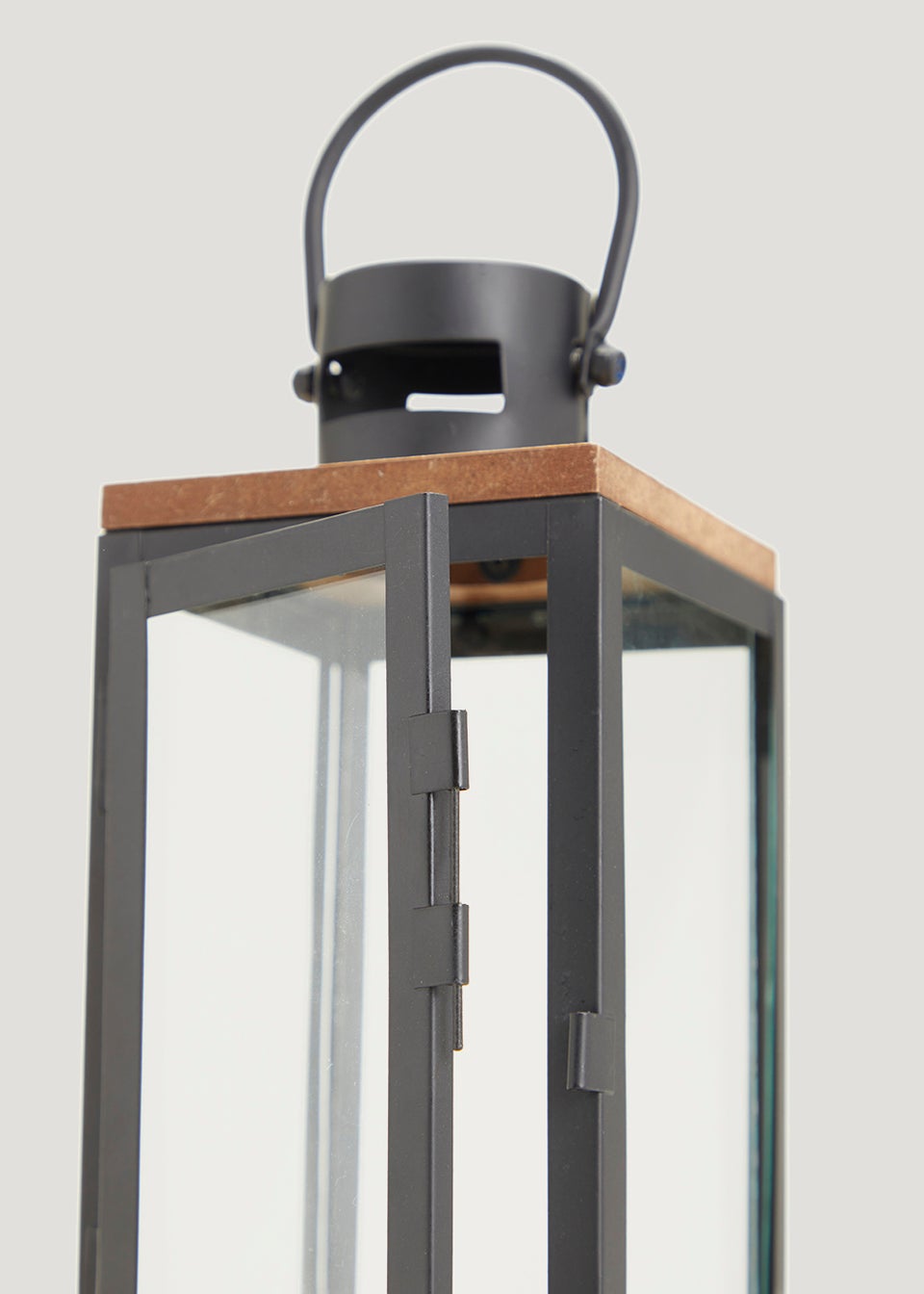 Black Metal Lantern (19.5cm)