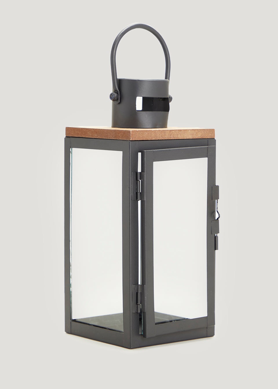 Black Metal Lantern (19.5cm)