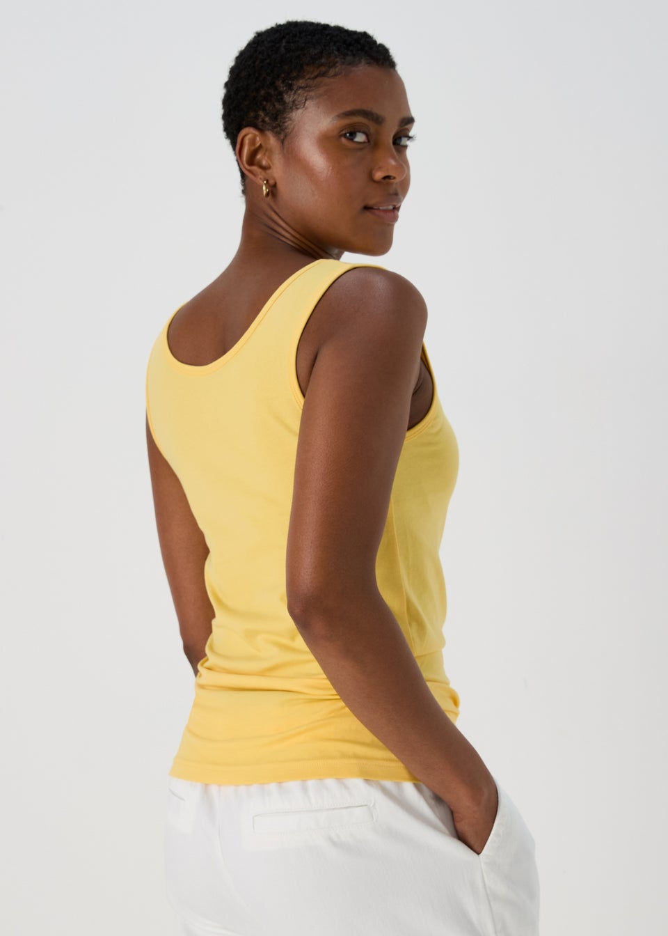 Yellow Short Vest