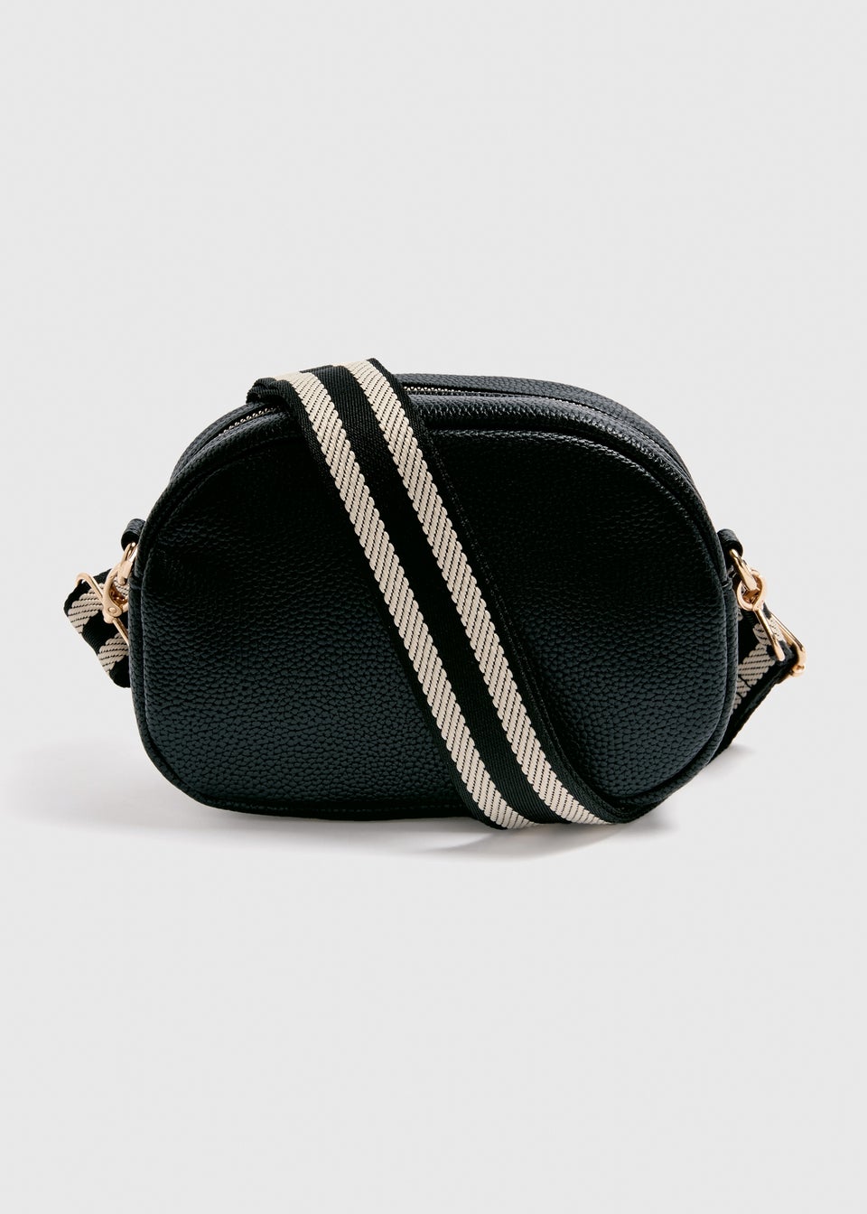 Black PU Leather Camera Bag