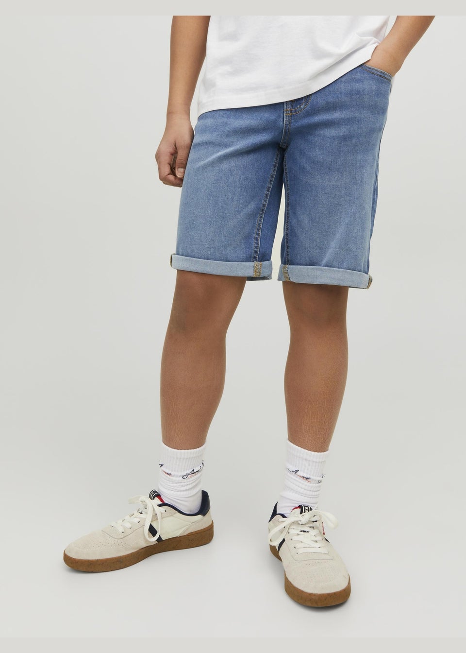 Jack & Jones Junior Blue Denim Shorts