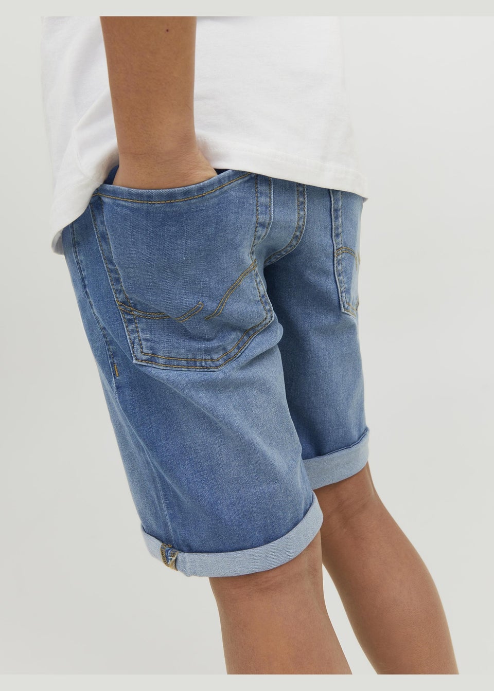 Jack & Jones Junior Blue Denim Shorts