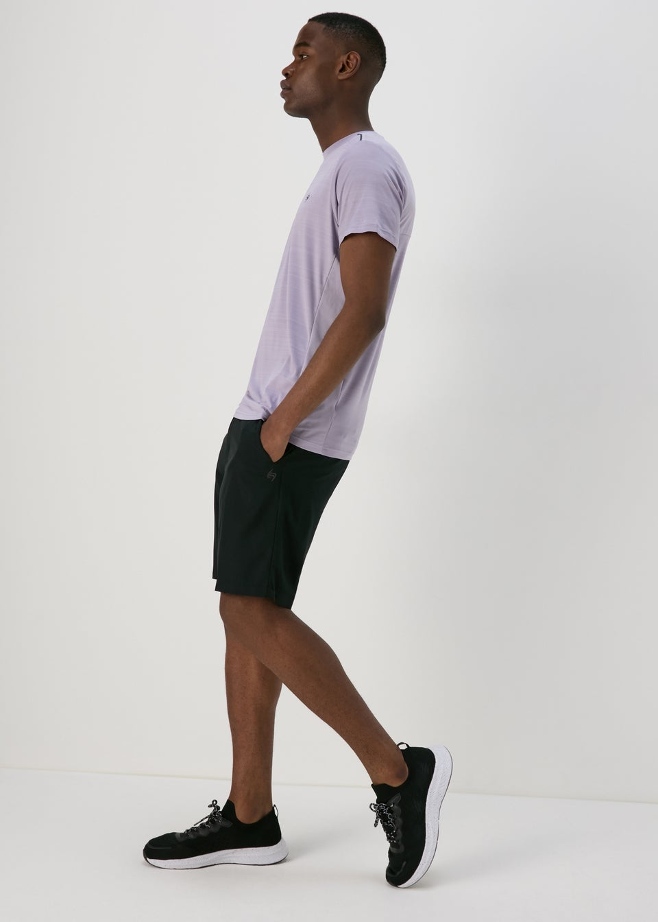 Souluxe Black Golf Shorts